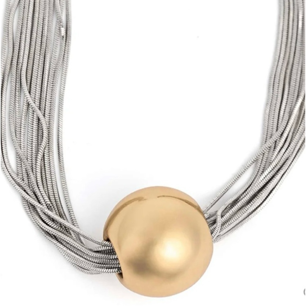 Sizzling Strands - Multi-Necklace - Picture 2 of 3
